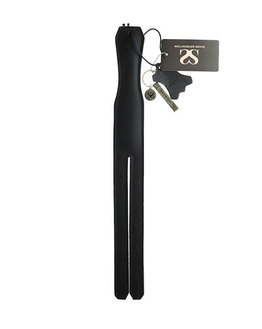 245186 - Bound X Two Cut Saddle Leather Paddle - Just for you desires