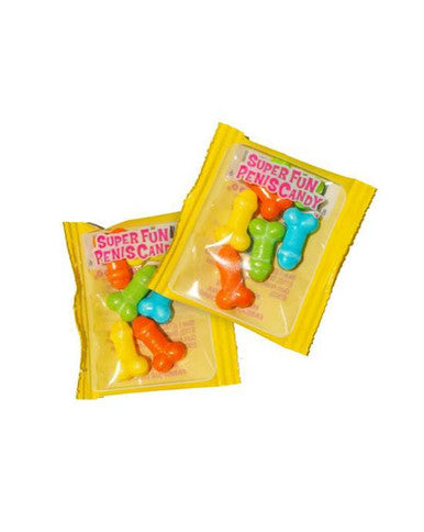Super Fun Penis Candy Single 5pc Bag -  (1 bag) - Just for you desires