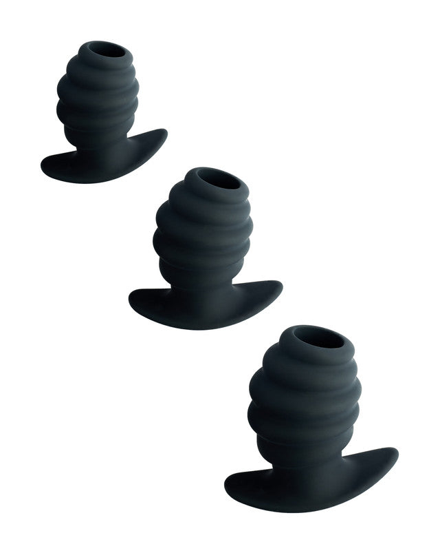 248120 - KinKi Hollow Ribbed Anal Training Kit - Just for you desires