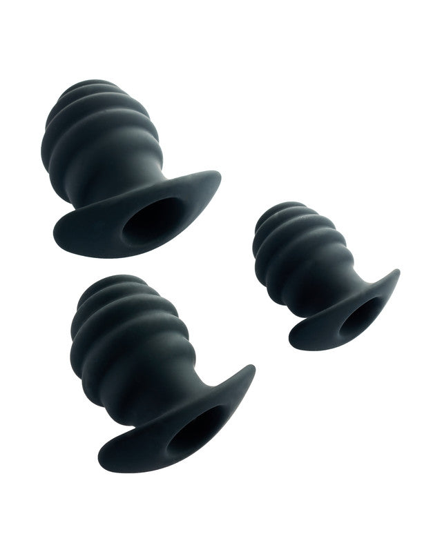 248120 - KinKi Hollow Ribbed Anal Training Kit - Just for you desires