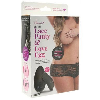 Vibrating Low Rise Rechargable Panties - Just for you desires