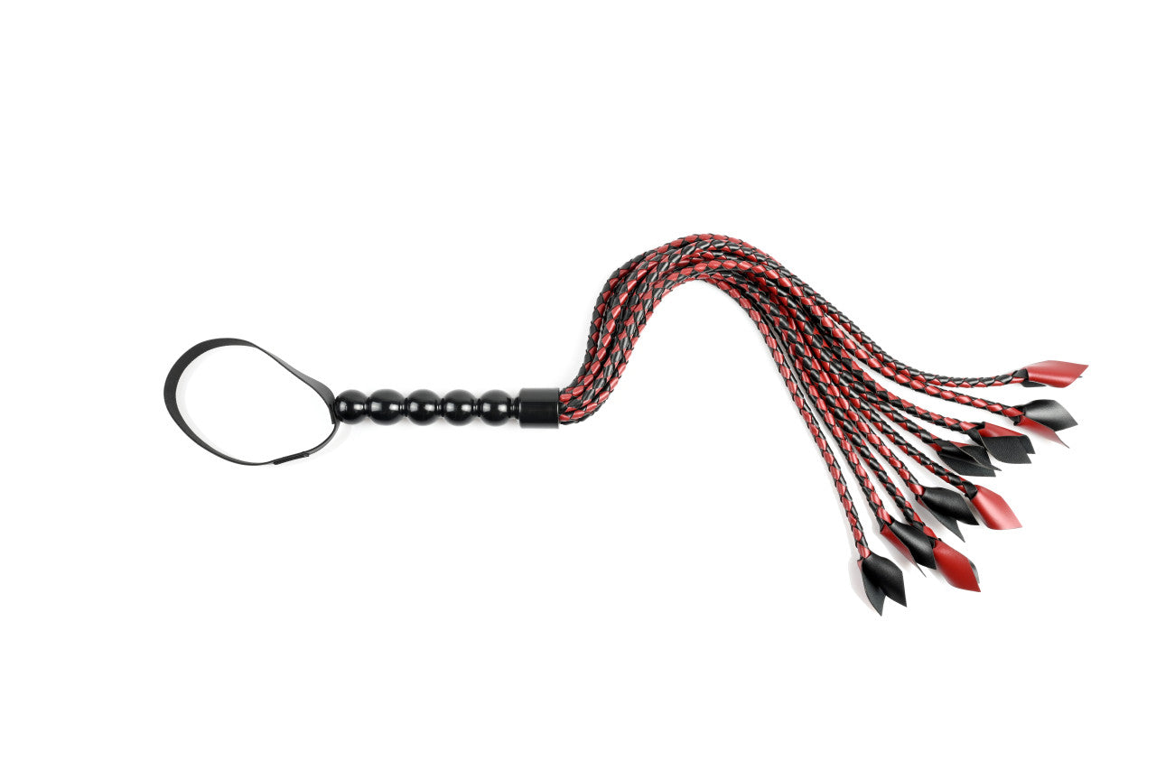 266600 - Saffron Braided Flogger - Just for you desires