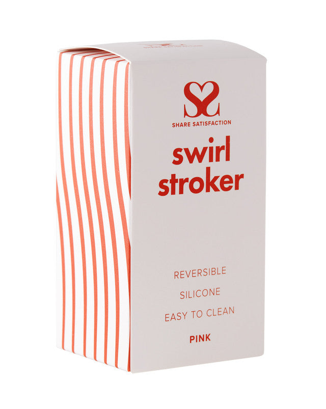 267744 - Share Satisfaction Reversible Swirl Stroker - Just for you desires
