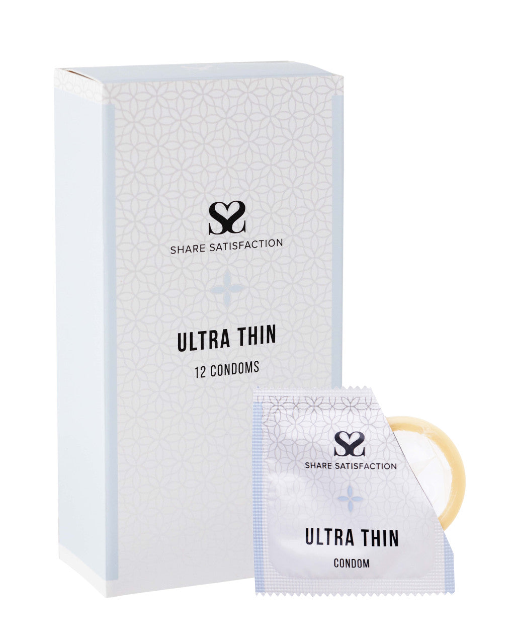 269832 - Share Satisfaction Ultra Thin Condoms 12 Pack - Just for you desires
