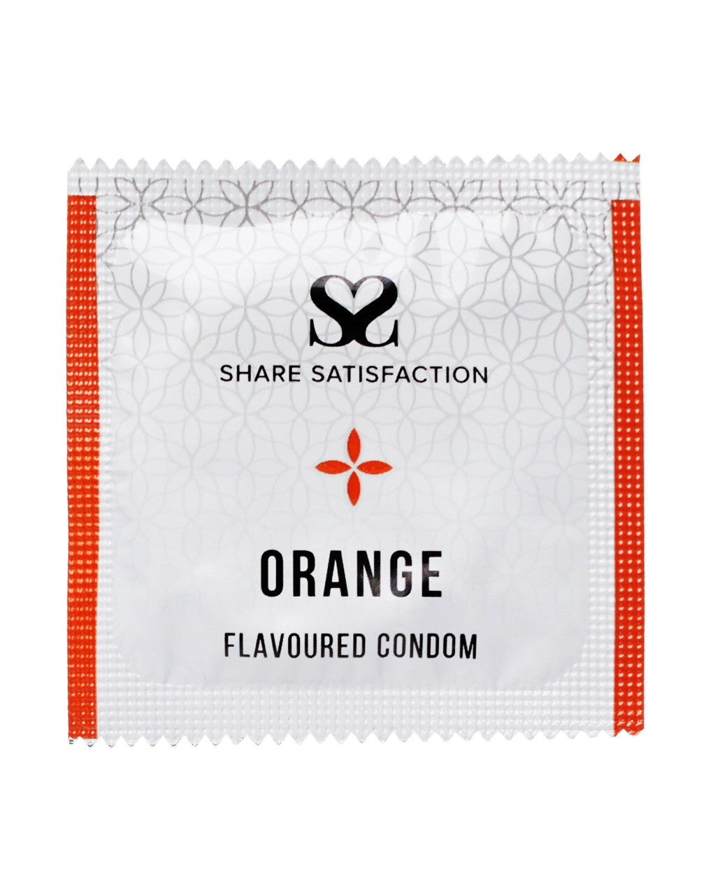 270274 - Share Satisfaction Orange Flavoured Condoms 100 Bulk Pack - Just for you desires