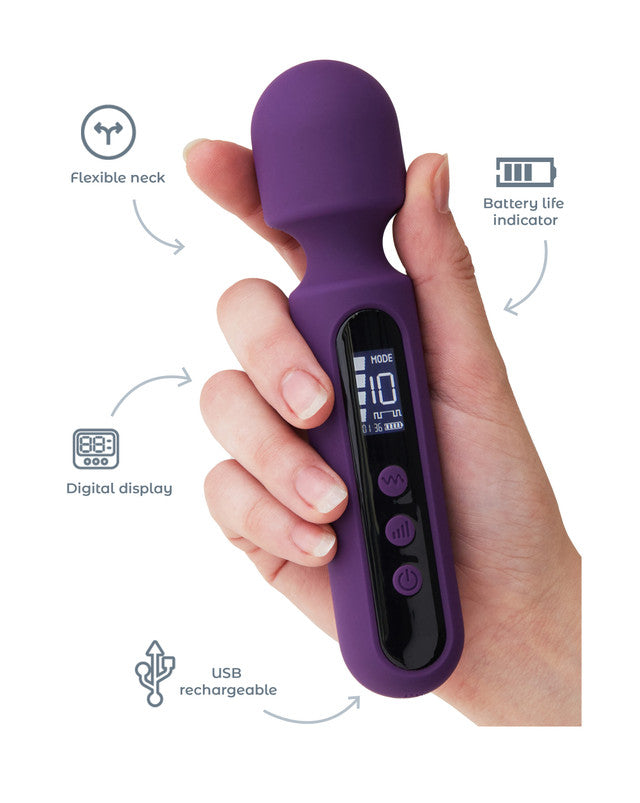 Share Satisfaction Ema Mini Digital Wand - Just for you desires