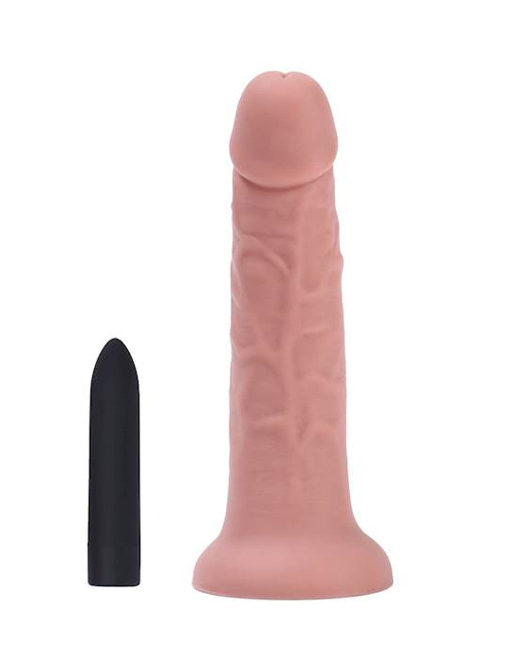 272470 - Nood - Realistic Dildo with Bullet - Foil Bag - Just for you desires