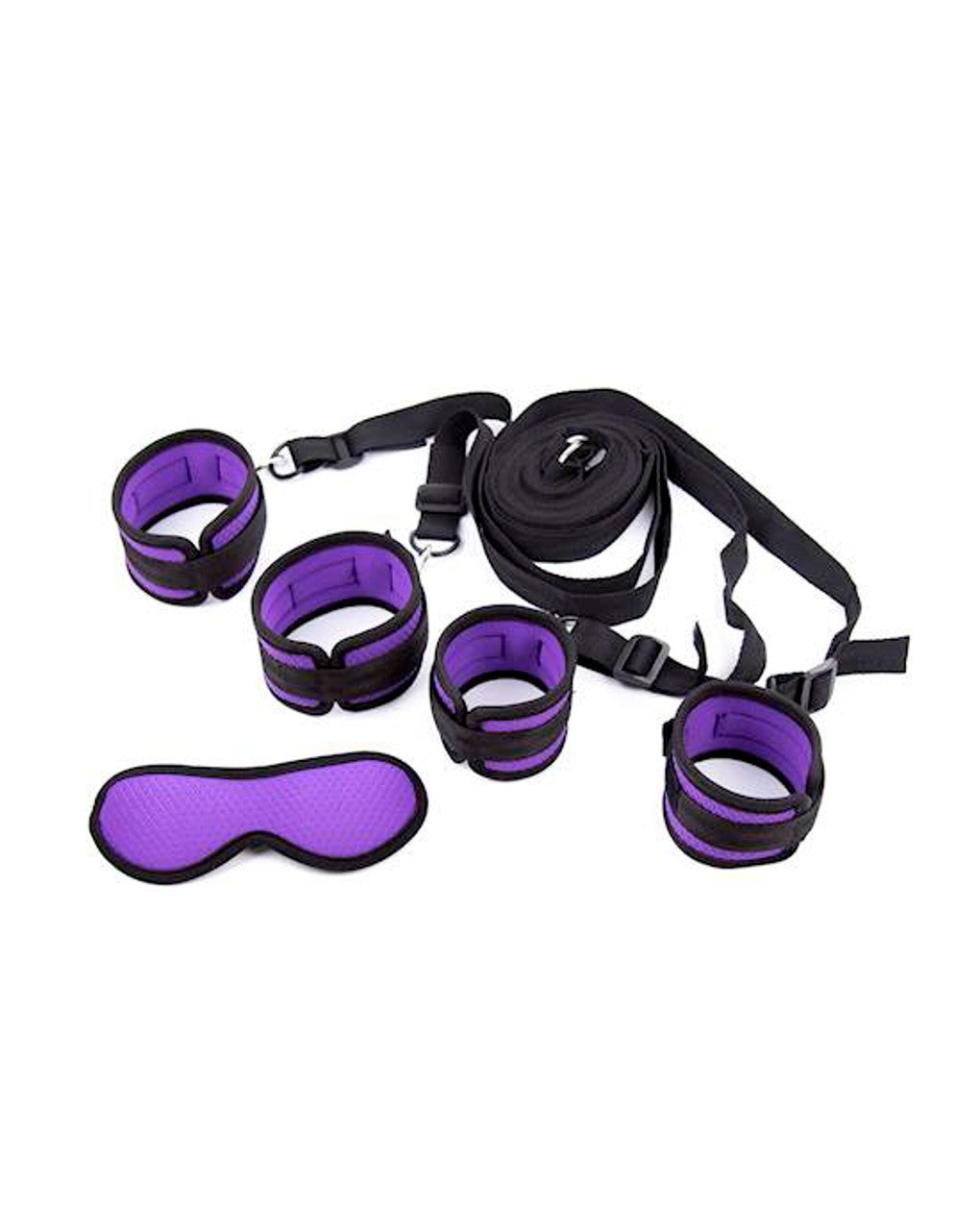 281374 - KinKi Bed Restraint Set with Mask - Just for you desires