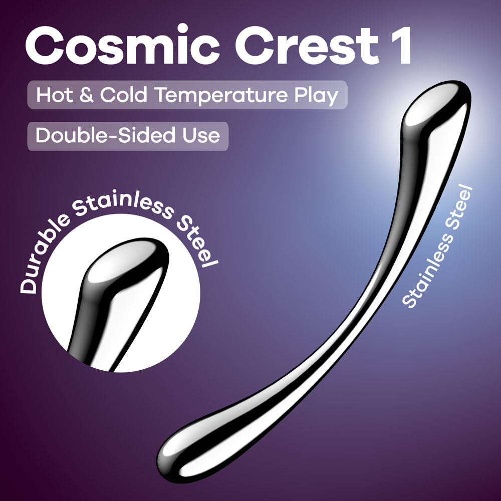 Satisfyer Cosmic Crest 1 Silver - Just for you desires