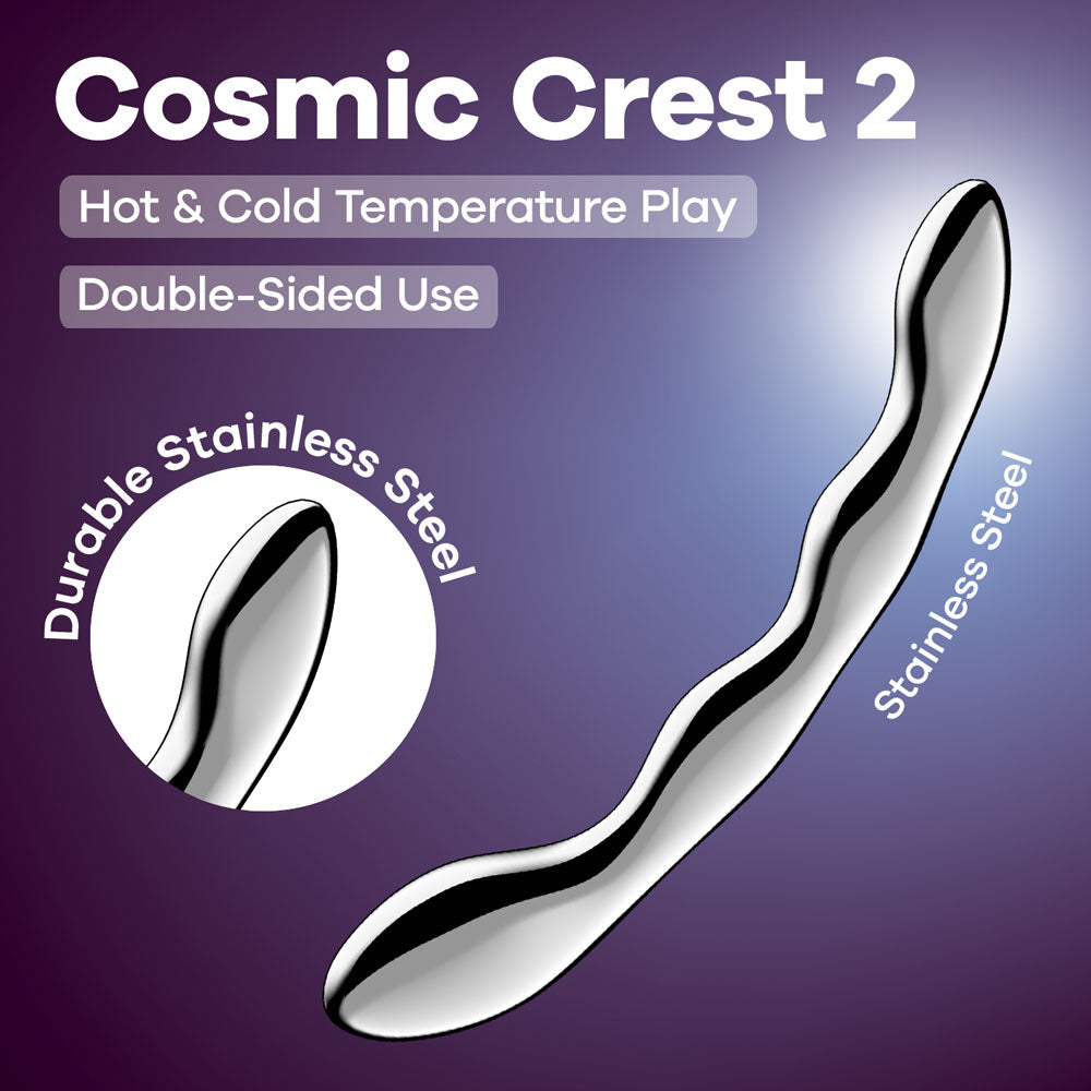 Satisfyer Cosmic Crest 2 Silver - Just for you desires