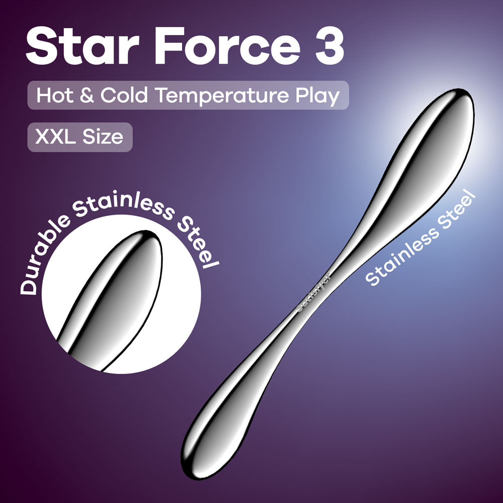 Satisfyer Star Force 3 Silver - Just for you desires