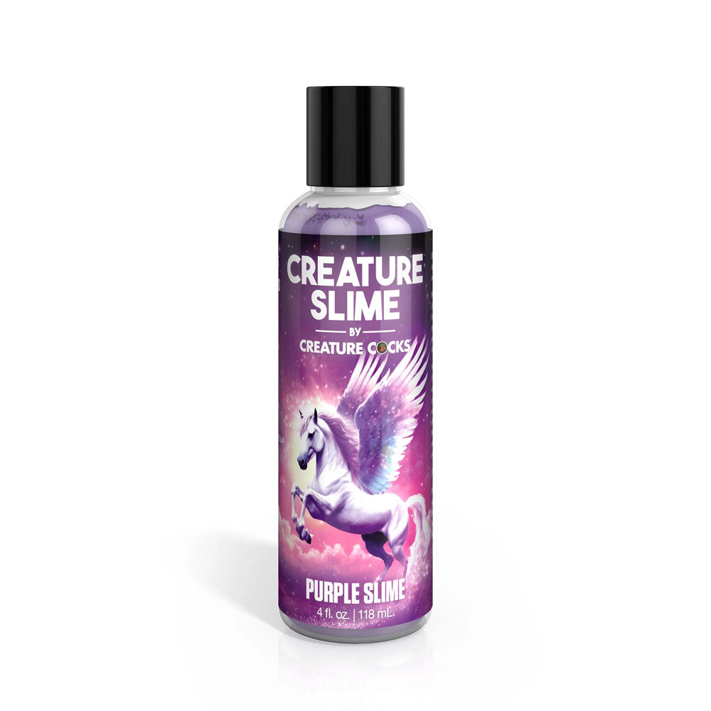 Creature Slime by Creature Cocks - Purple Slime - Purple Water Based Lubricant - 118 ml Bottle - Just for you desires
