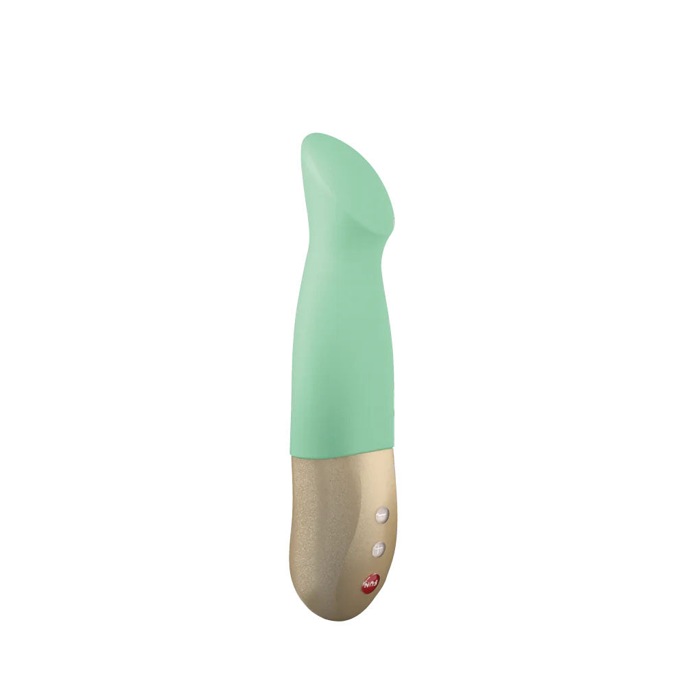 Fun Factory SUNDAZE pistachio - Pistachio Green 17.5 cm USB Rechargeable Thrusting Vibrator - Just for you desires