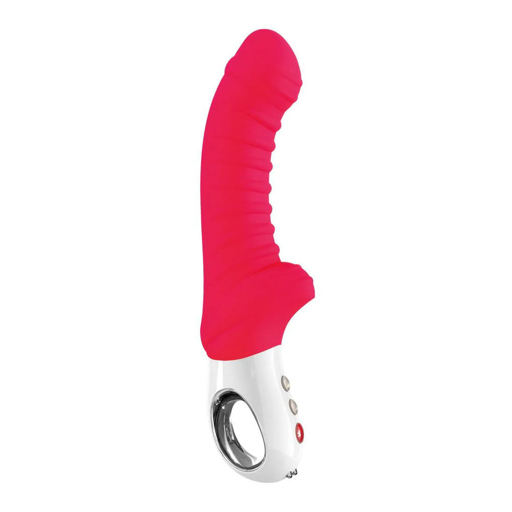 Fun Factory TIGER india red - Red 22.3 USB Rechargeable Vibrator - Just for you desires