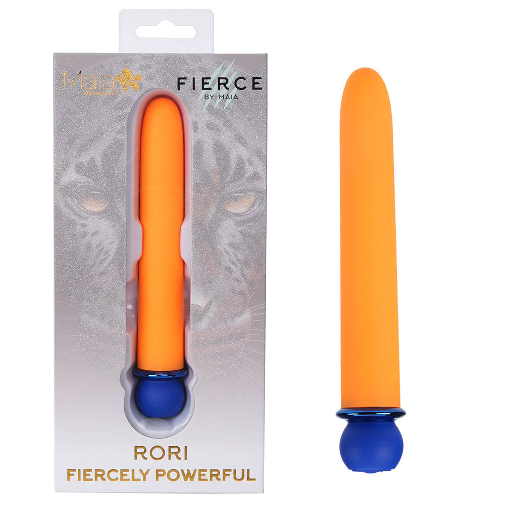 Maia RORI - Orange - Orange 15.2 cm USB Rechargeable XL Bullet - Just for you desires