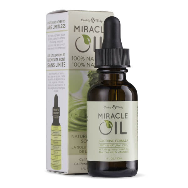 Miracle Oil - Skin Soothing Oil with Hemp Seed - 30 ml Dropper Bottle - Just for you desires