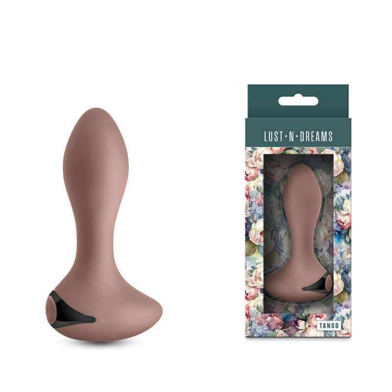 Lust-n-Dreams - Tango - Autumn - Beige 11.5 cm USB Rechargeable Vibrating Butt Plug - Just for you desires