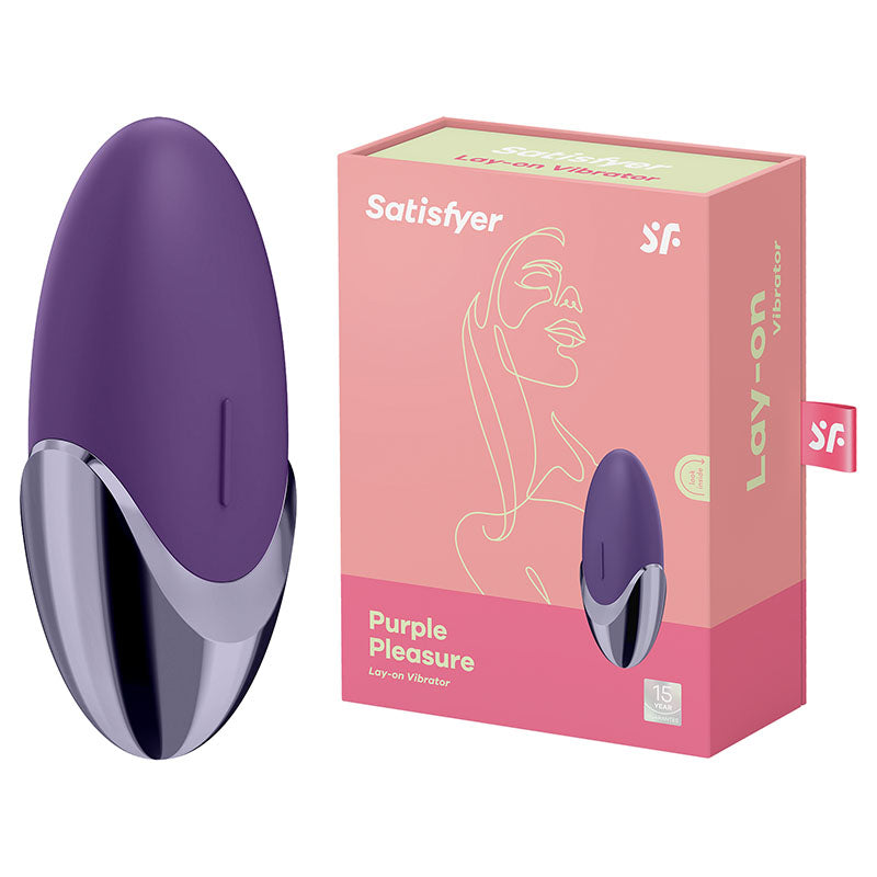 Satisfyer Purple Pleasure - Purple USB Rechargeable Stimulator - Just for you desires