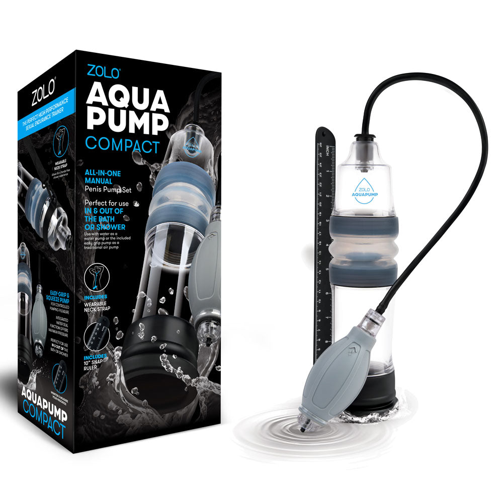 Zolo Aquapump Compact - Clear Water Penis Pump - Just for you desires