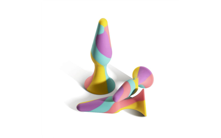 TriPlugs 3 Pc Silicone Anal Training Kit - Just for you desires