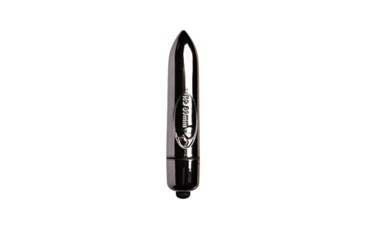 RO-80mm 7 Speed Midnight Metal Vibrating Bullet - Just for you desires