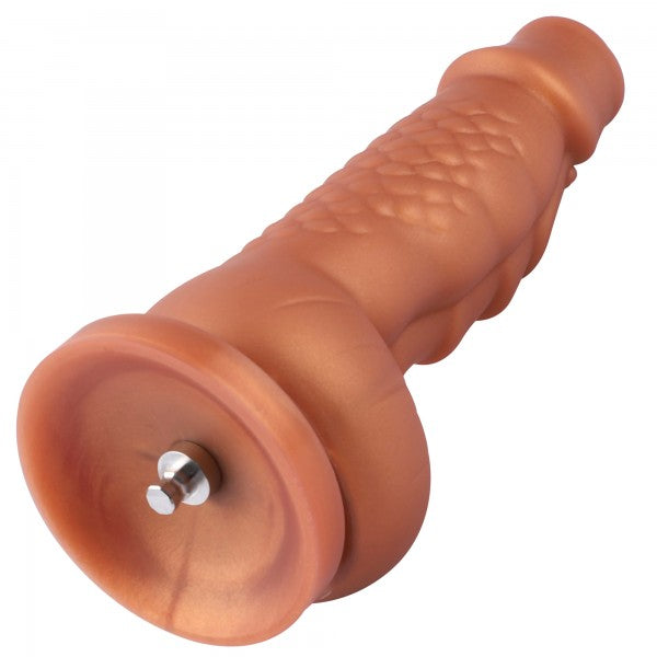 Hismith 8.1in Golden Squamule Silicone Dildo - Just for you desires