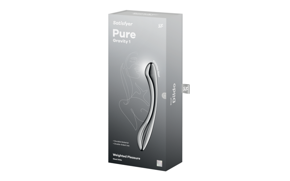Satisfyer Pure Gravity 1 Silver - Just for you desires
