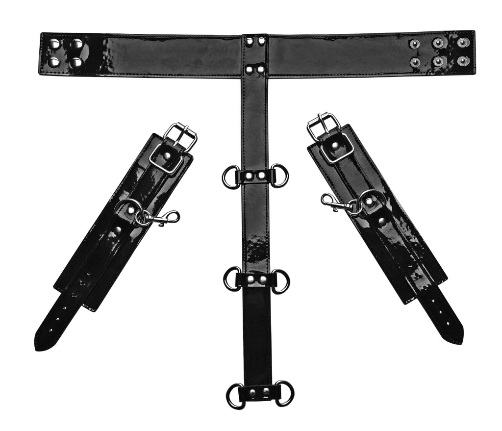 Bound Around Neck to Wrist Restraints - Just for you desires