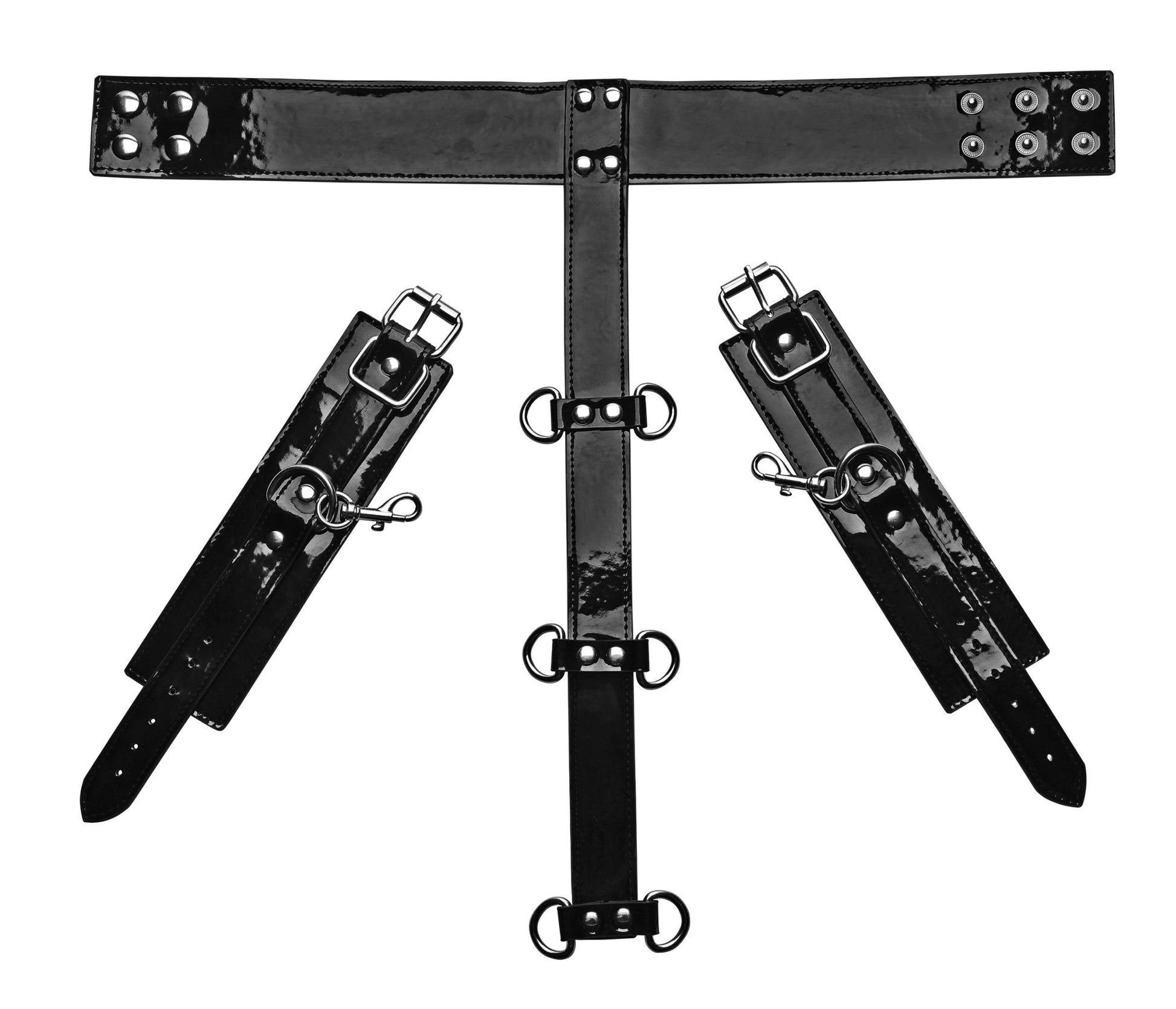 Bound Around Neck to Wrist Restraints - Just for you desires
