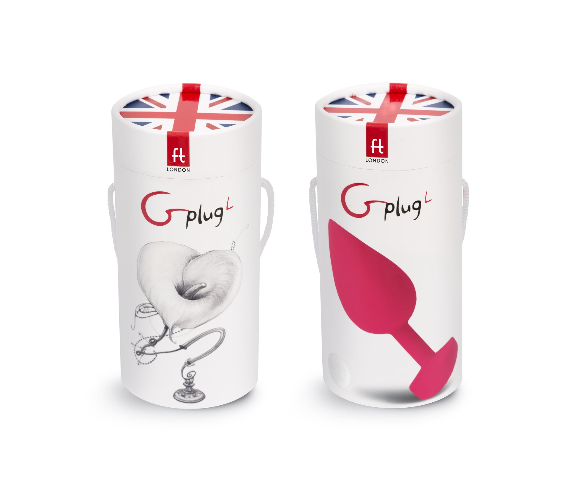 Gplug Large Neon Rose - Just for you desires