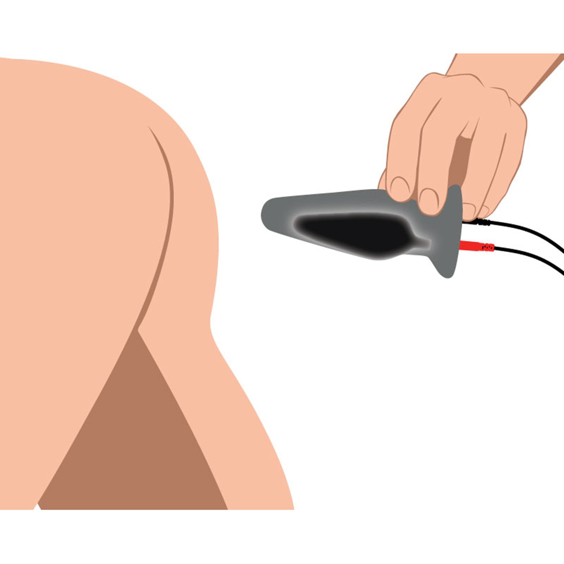 Zeus Anal Amplifier Silicone eStim Plug - Just for you desires