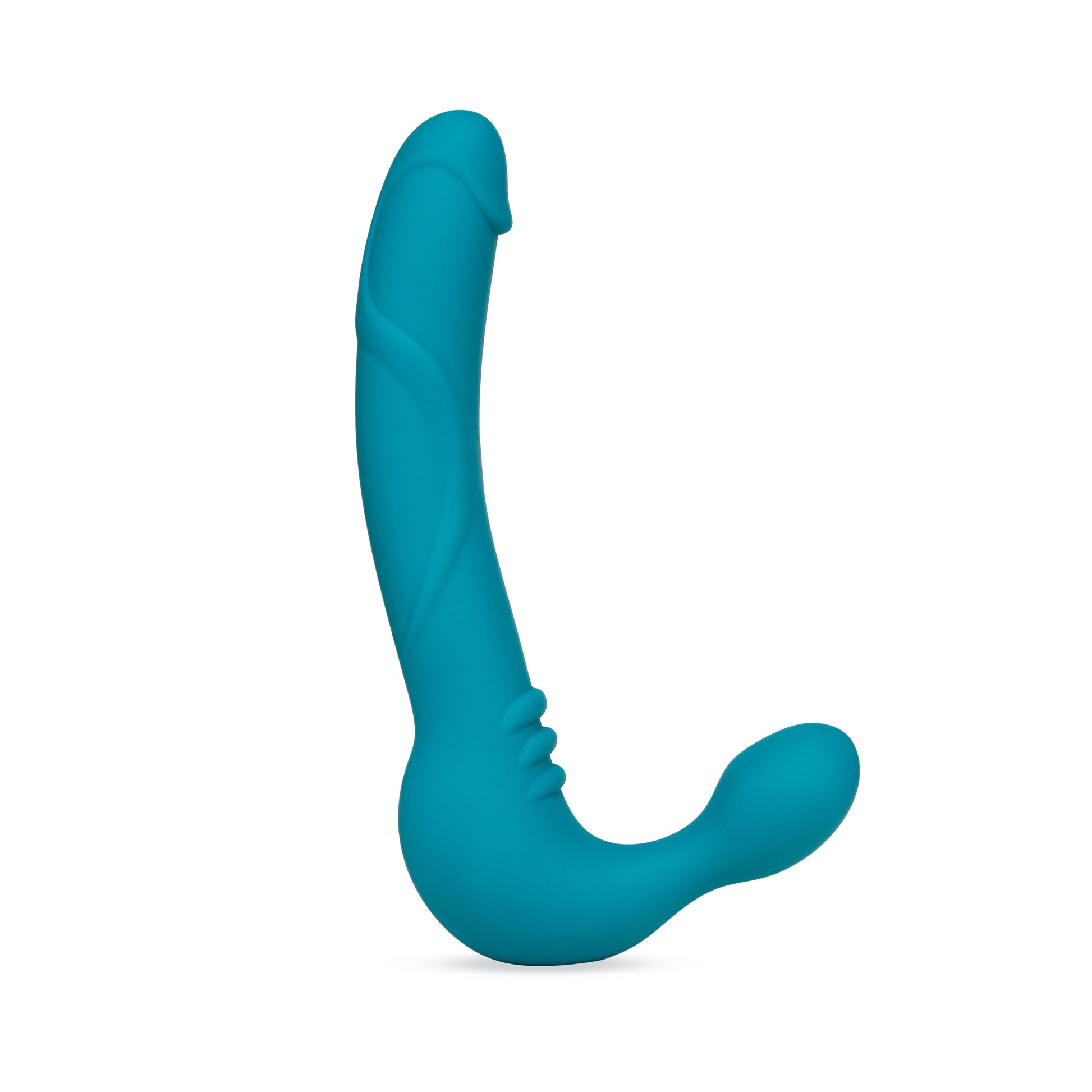 Temptasia Luna Strapless Silicone Dildo Teal - Just for you desires
