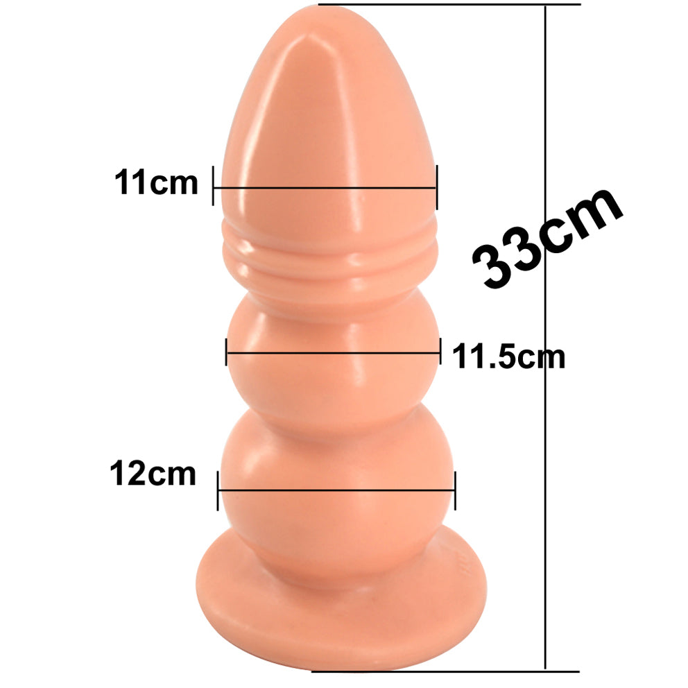 Huge Anal Plug - Flesh - Just for you desires