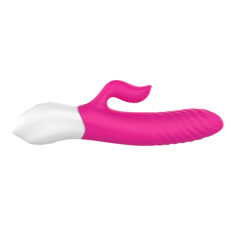 Lighter Thrusting Rabbit Vibrator - Pink - Just for you desires