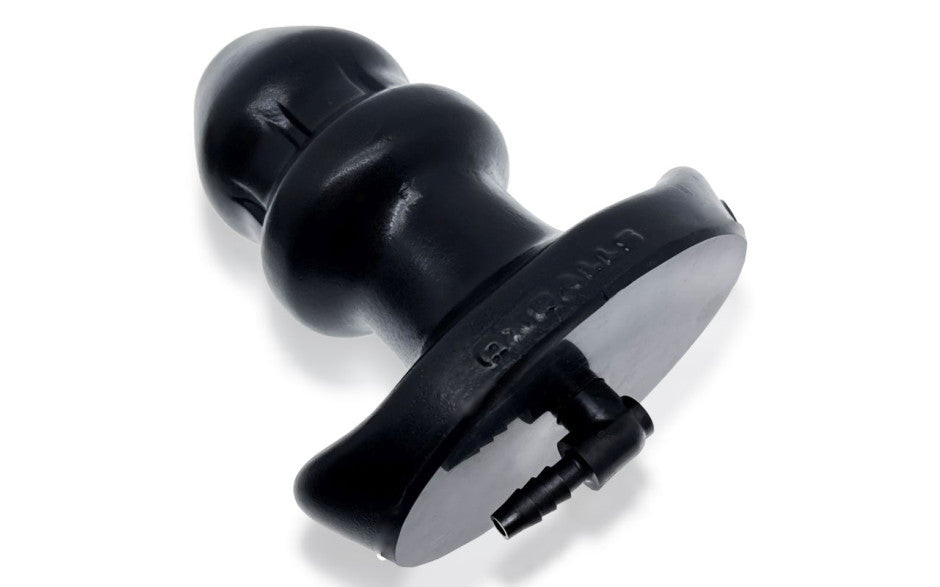 Drain O Flow Thru Buttplug Black - Just for you desires