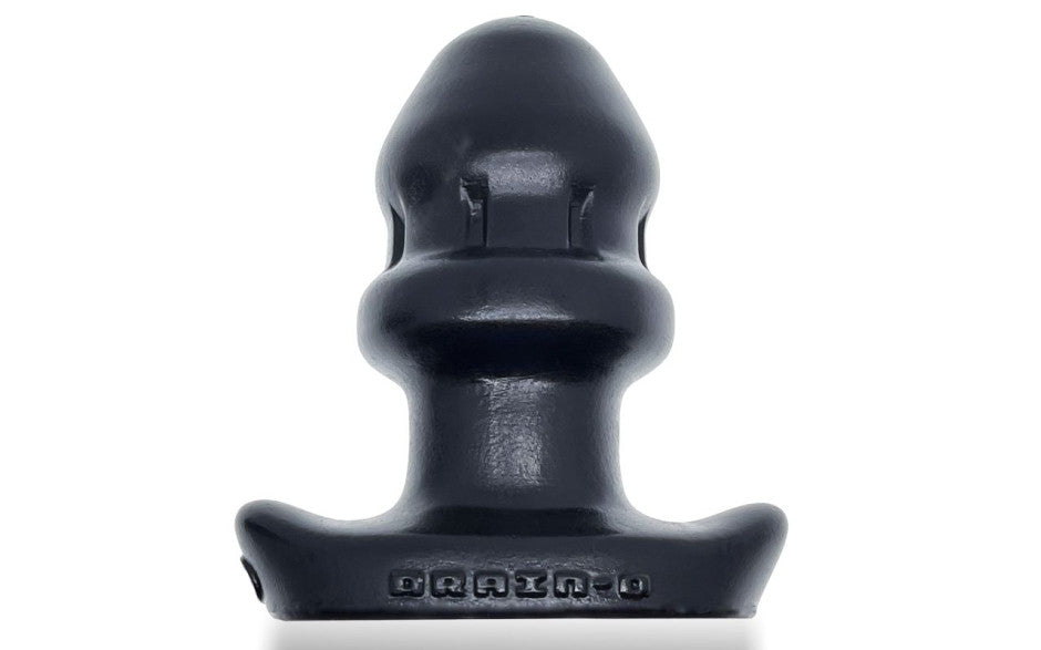 Drain O Flow Thru Buttplug Black - Just for you desires