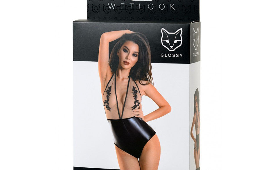 Glossy Wetlook Bodysuit Kiara - Just for you desires