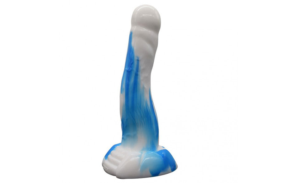 Sea Dog Dildo Blue/White - Just for you desires