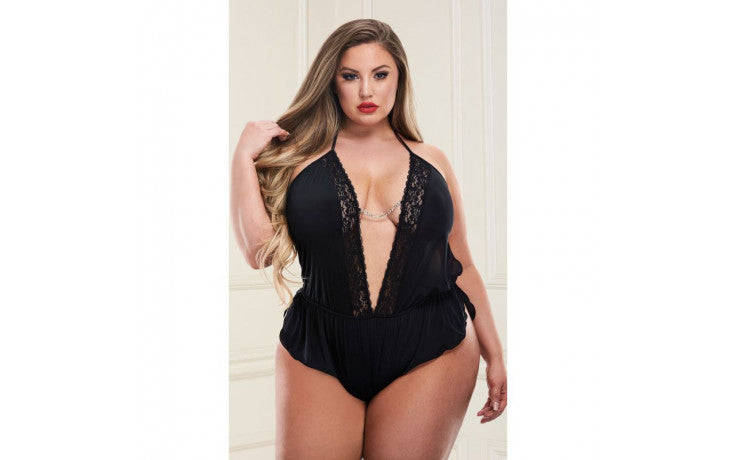 Sexy Satin Teddy - Just for you desires