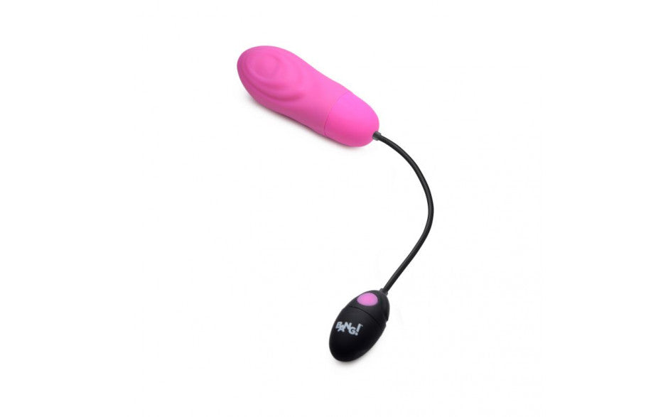 7X Pulsing Rechargeable Bullet- Pink - Just for you desires