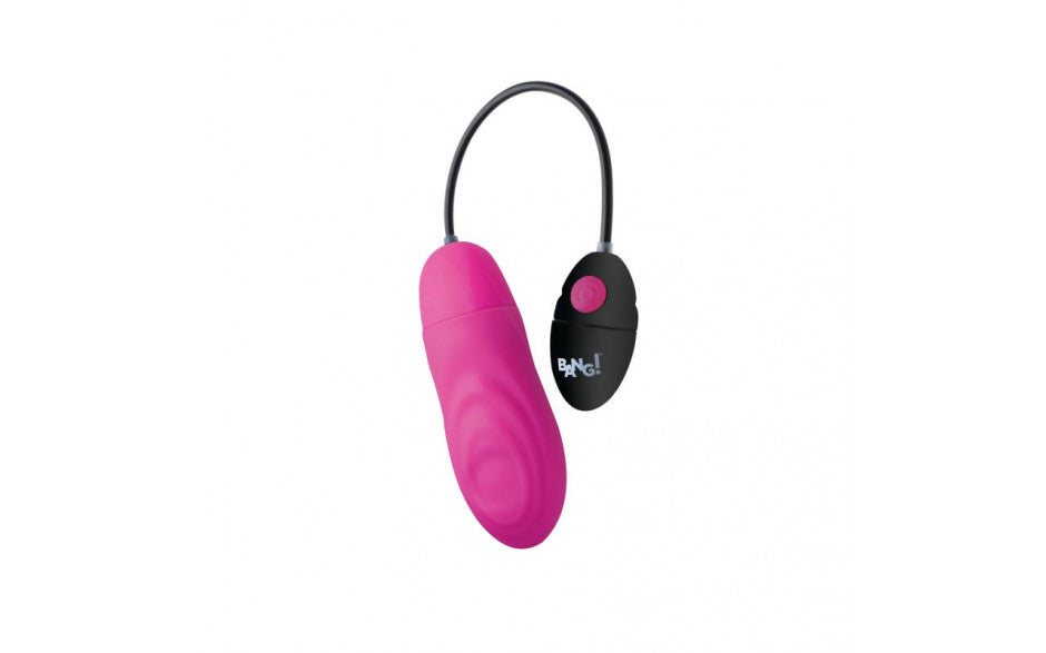 7X Pulsing Rechargeable Bullet- Pink - Just for you desires