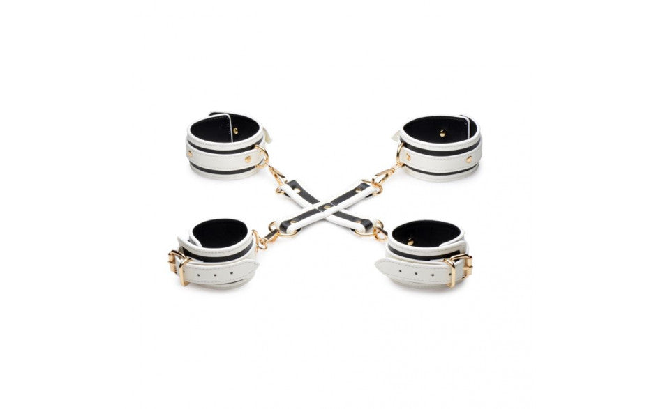 Kink In the Dark Glowing Hog Tie Set Flouro Green - Just for you desires