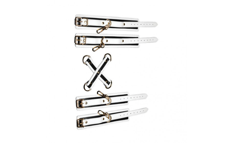 Kink In the Dark Glowing Hog Tie Set Flouro Green - Just for you desires