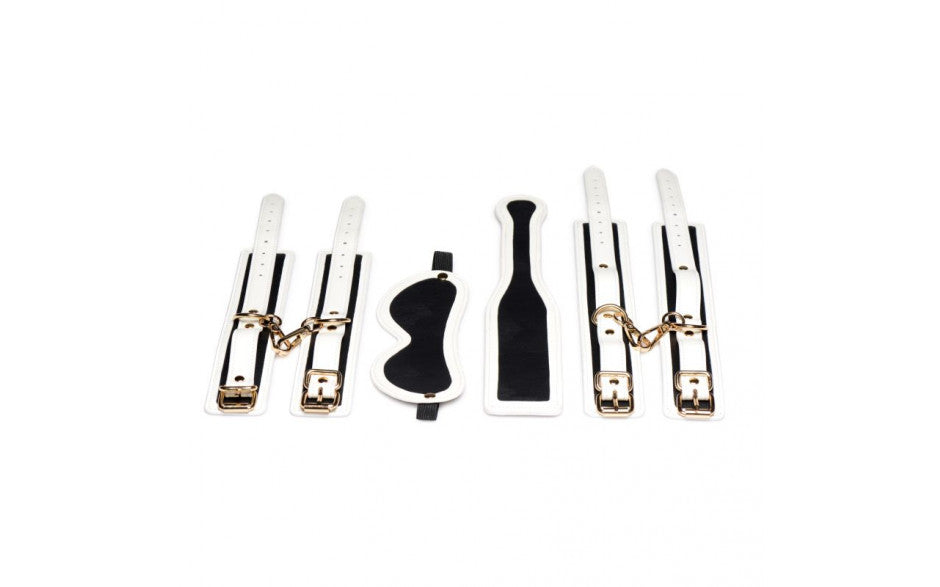 Kink In the Dark Glowing Bondage Set Flouro Green - Just for you desires