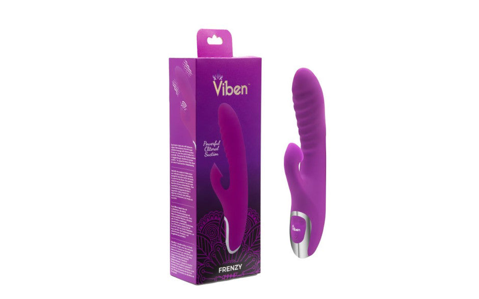 Viben Frenzy Suction Rabbit Vibe Berry - Just for you desires