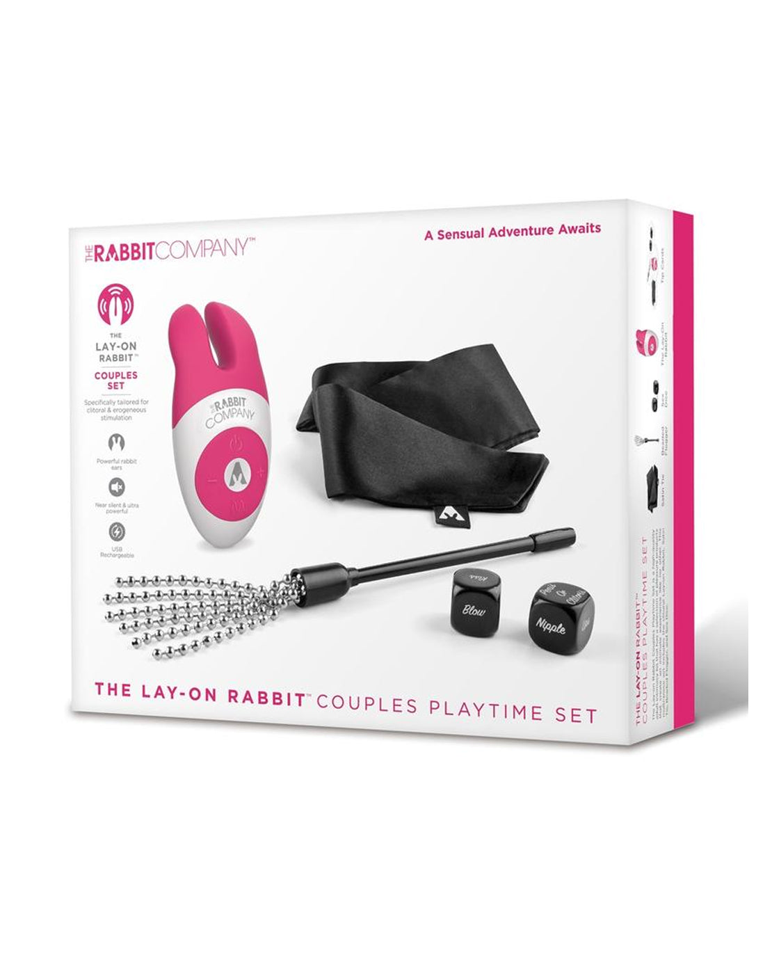 217040 - The Rabbit Company - Lay-On Rabbit Couples Playtime Set - Just for you desires