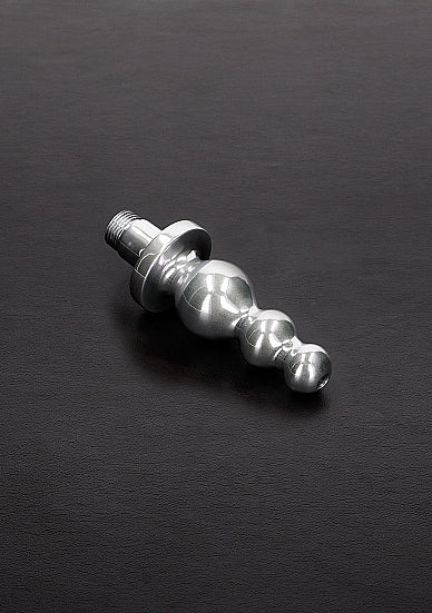 243646 - Revers Triple Ripple Enema Nozzle- Silver - Just for you desires