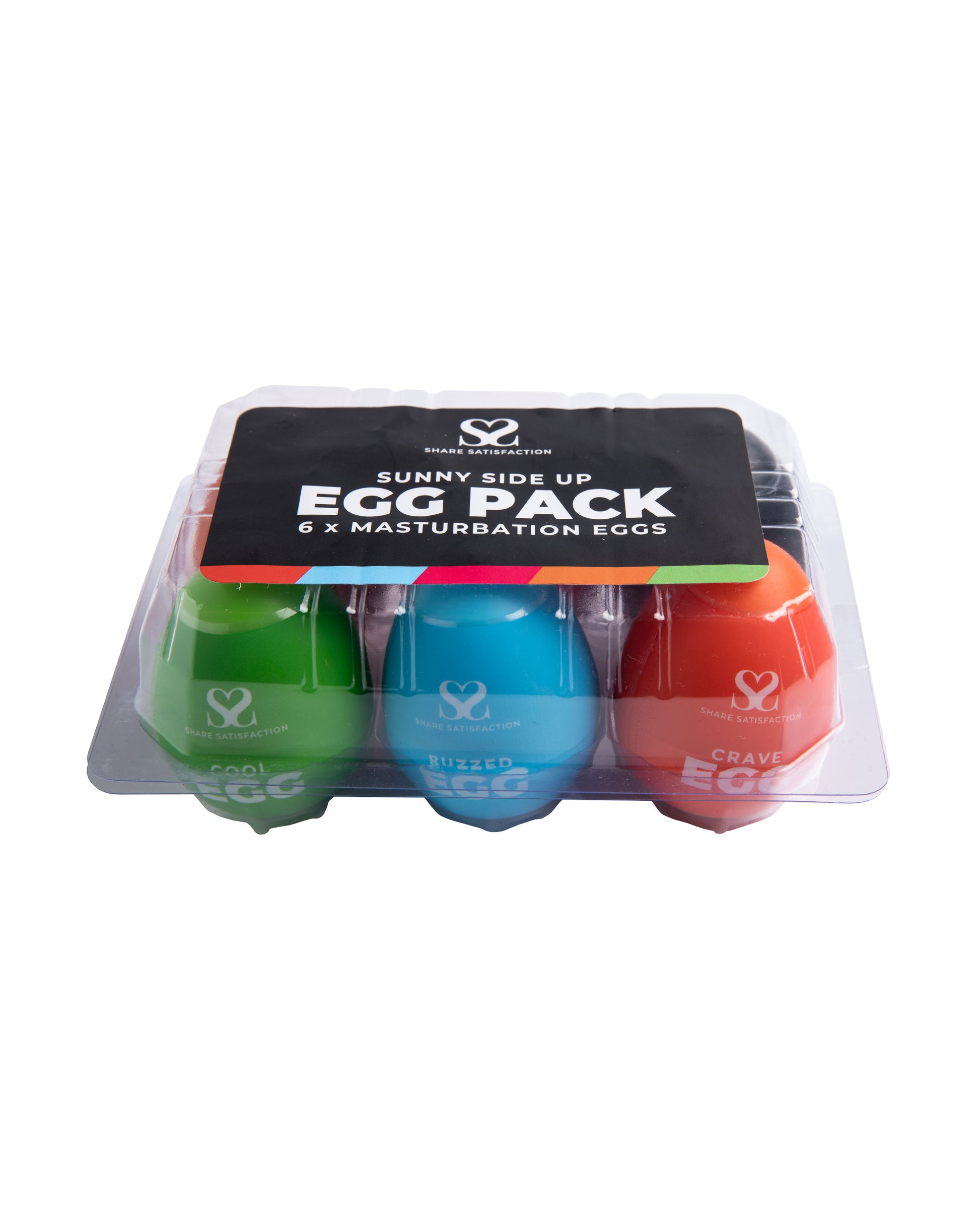 244307 - Share Satisfaction Masturbator Eggs - Set Of 6 - Just for you desires