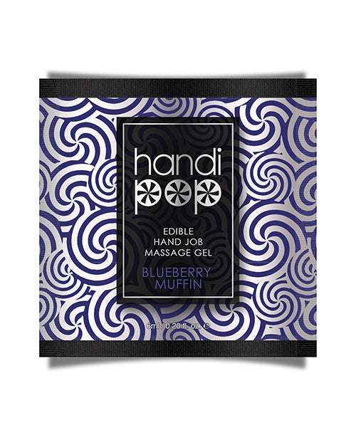265996 - Handipop Blueberry MuFetish Fantasyin Hand Job Massage Gel - 6Ml - Just for you desires