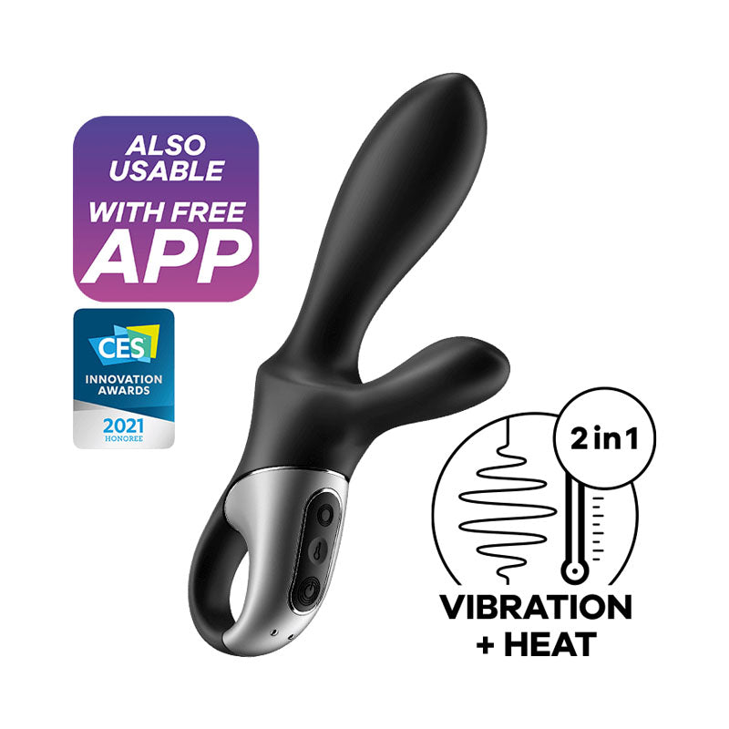 Satisfyer Heat Climax+ Warming Anal Vibrator With App - Just for you desires